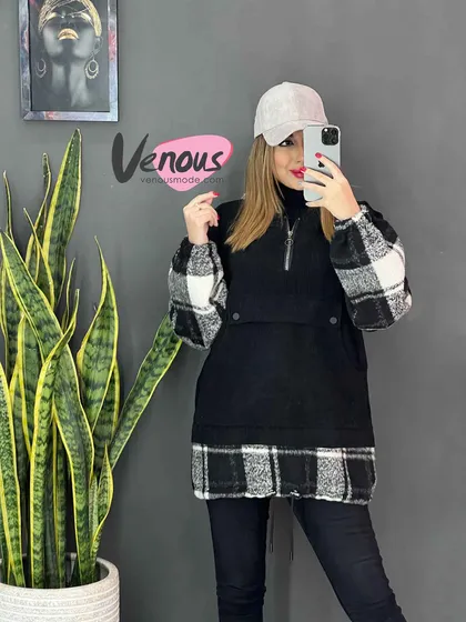 هودی مخمل ترکیبی