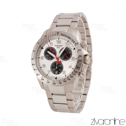 ساعت تیسوت مردانه Alpine سه موتوره سیلور سفید 105580