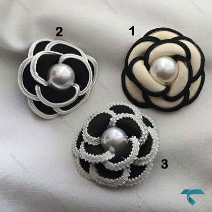 گلسینه شنل کرم و مشکی GolSineh-8906-L