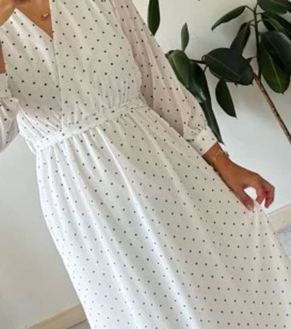 پیراهن حریر سرمه سری 16