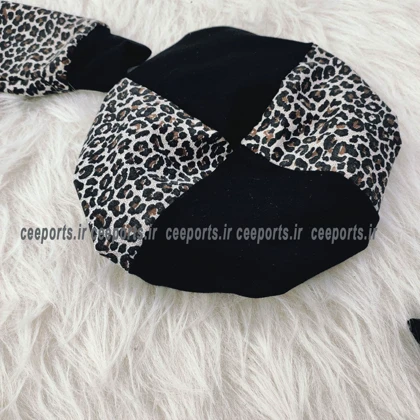 ست پلنگی سویشرتشلوارتیشرتکلاه