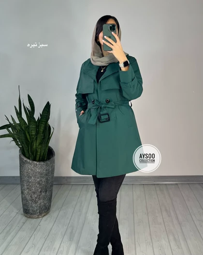 بارانی آستردار کتان زارا