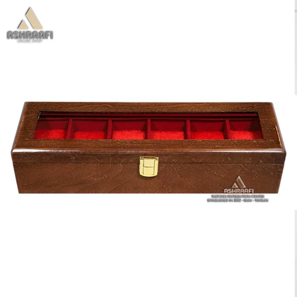 جعبه ساعت مچی 6 عددی چوبی Box Watches 6 WG