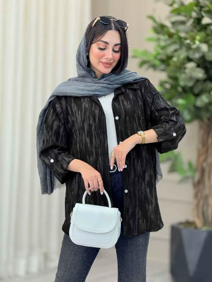 شومیز آستین پاگن ژاله