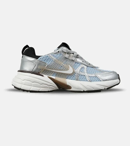 کفش کتانی مردانه و زنانه سفید آبی Nike cushlon مدل 7804