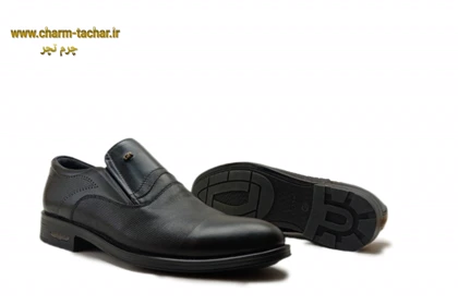 کفش رسمی مجلسی مردانه مدل برت چرم طبیعیsi795