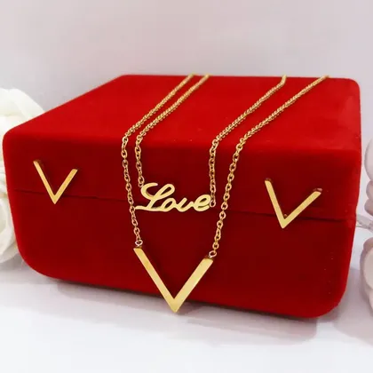 نیمست دولاین love طلایی 170200250