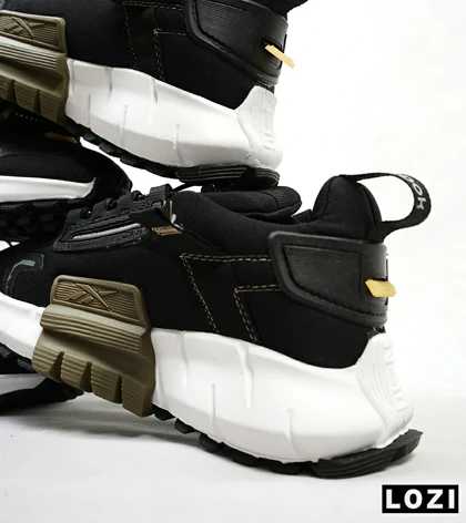 کفش کتانی مشکی سفید ریباک Reebok Zig Kinetica 2.5 Edge