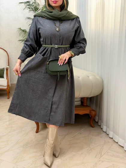 پیراهن کبریتی گیسو 3581