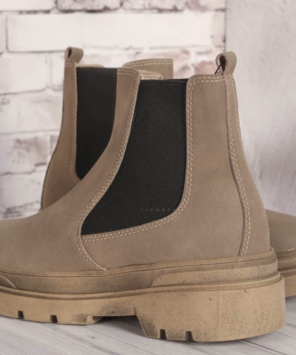 نیم بوت مردانه بدون بند و زیپ‌دار 1094