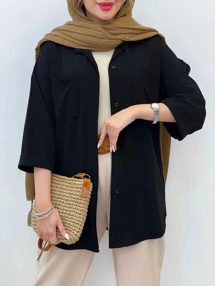 شومیز پشت دکمه لیان