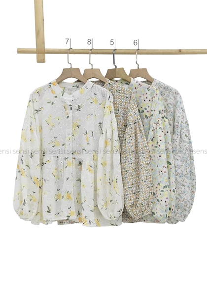 شومیز لینن ایتالیایی خامه دوزی کد1002770