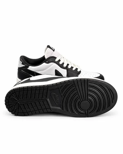 کفش کتانی مردانه مدل نایکی ترویس سفید مشکی Nike travis