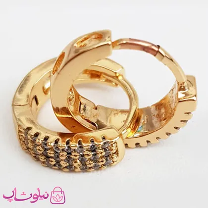 گوشواره حلقه‌ای زنانه ژوپینگ