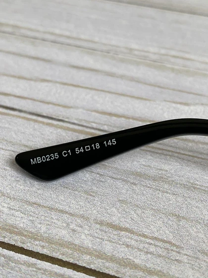 عینک آفتابی مون بلان مدل MB0235 فریم استات و کائوچو، عدسی پلی‌کربنات UV400 با طراحی لوکس و باکیفیت