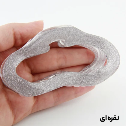 کلیپس دخترانه مدل موجی خطی شاین دار