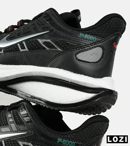 کفش کتانی مردانه و زنانه مشکی نایک NIKE P-6000