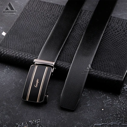 کمربند مردانه ریلی Leather Ratchet Belt BL21
