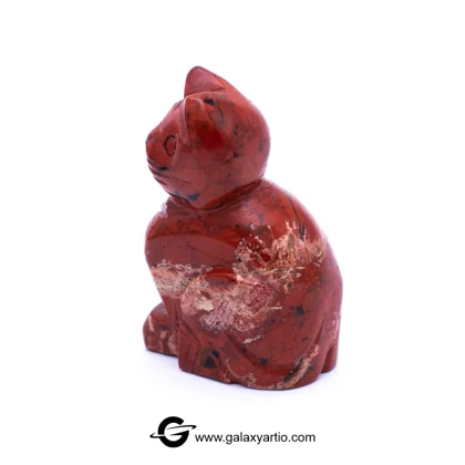 مجسمه تراش دست گربه جاسپر سرخ