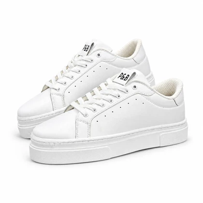 کفش کتانی مردانه مدل ونس پل اندبیر سفید Vans Pull Bear