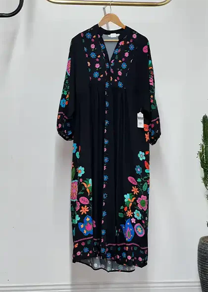 پیراهن ساحلی کد 7006