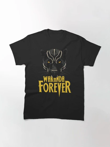 تیشرت کلاسیک مارول | تیشرت Marvel طرح Wakanda Forever کد 112909