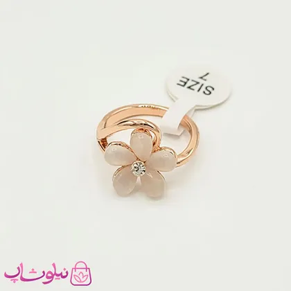 انگشتر دخترانه برند کلیو Clio فرانسه طرح گل
