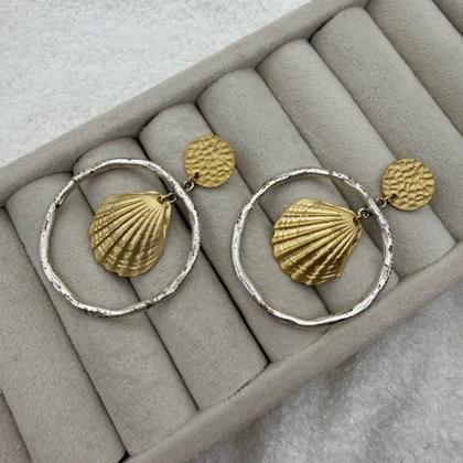 گوشواره صدف ورشو