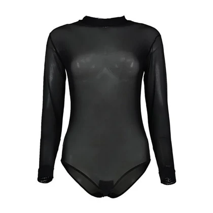 بادی حریر شیشه ای یقه سه سانت کشی