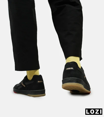 کفش کتانی کلاسیک مشکی کرم Reebok Classic Leather Review
