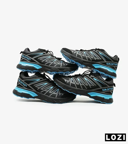 کفش کتانی مشکی آبی سالومون Salomon X ULTRA