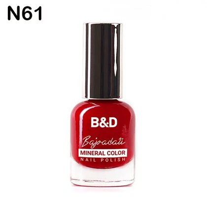 لاک ناخن بی اند دی B&D ساده سری N