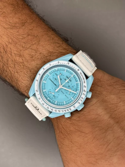 ساعت مچی امگا سواچ ماموریت به اورانوس Omega x Swatch Mision to the uranus