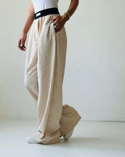 شلوار کمر کش کد 200239