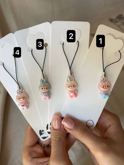 آویز موبایل و کیف و کلید لبوبو