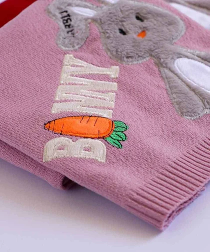 بلوز بافت دخترانه خرگوش