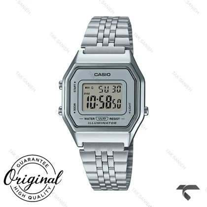ساعت کاسیو زنانه LA680WA-7 اصل نقره ای Casio-11937-U