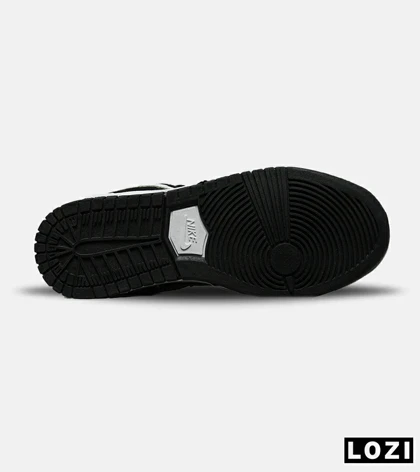 کفش کتانی مردانه و زنانه مشکی سفید NIKE AIR JORDAN مدل 8224