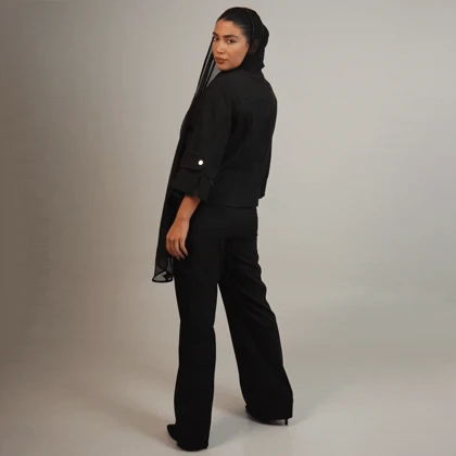 کت کراپ دو دکمه کارتیر