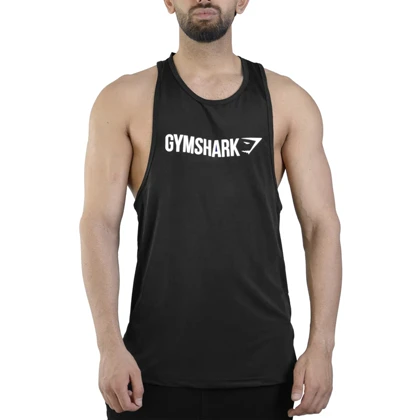 رکابی وررشی مردانه جیم شارک مدل HS-4A0058 مشکی