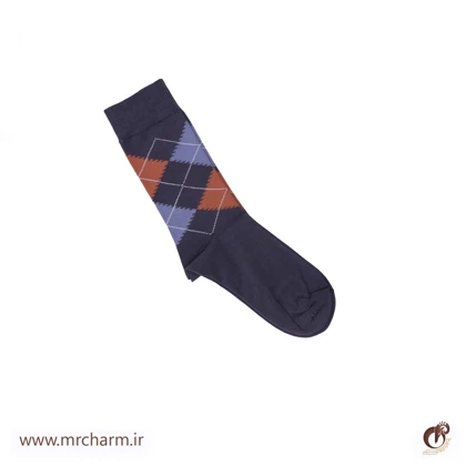 جوراب طرح دار ساق بلند mrc581