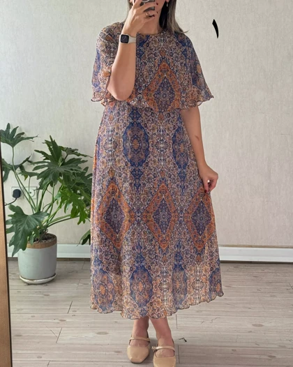 پیراهن پلیسه سمین