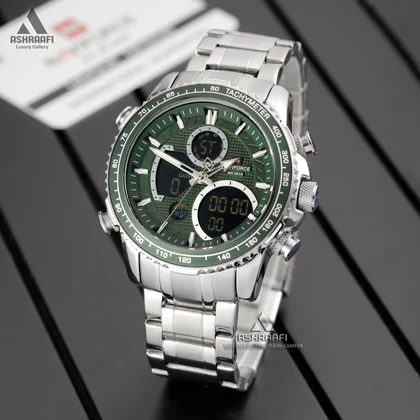 ساعت صفحه سبز نیوی فورس Naviforce NF9182SG