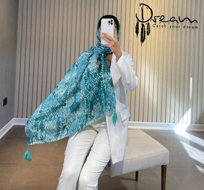 شال طرح لوزی