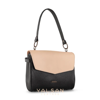 کیف دوشی و دستی زنانه چرم یلسان مدل ماژولار ستا کد 214-MC