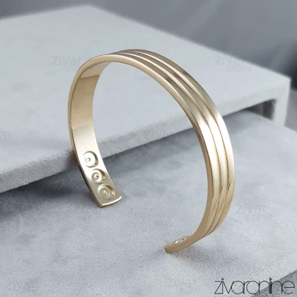 دستبند النگویی برند سابونا رزگلد 40160