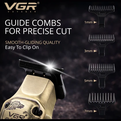 ماشین اصلاح شارژی وی جی آر VGR مدل V-901 بدنه فلزی
