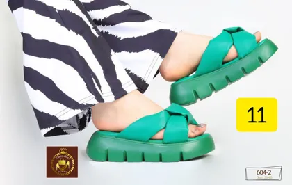 صندل دمپایی لژدار زنانه طبی 604-2