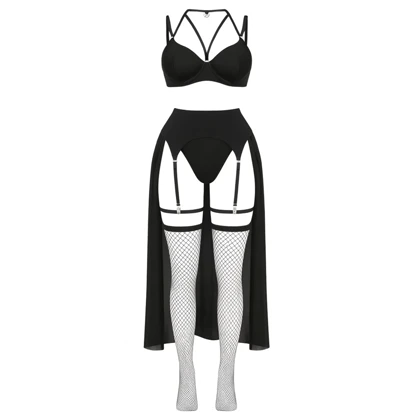 ست فانتزی فنردار جورابدار برند شین کد 610