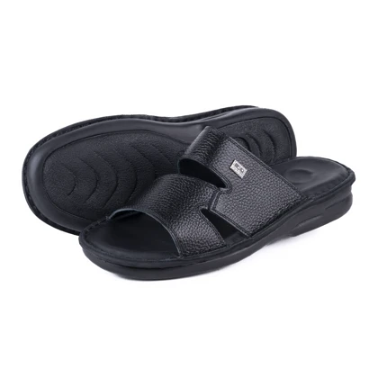 صندل چرم مردانه مدل یونیک